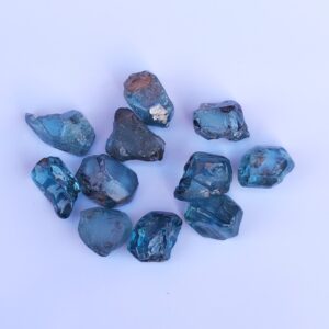 Blue Zircon Rough Lot 61.30 ct