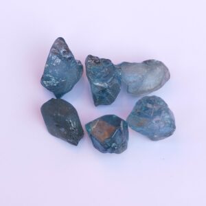 Blue Zircon Rough Lot 25.00 ct